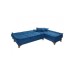 Atelier del Sofa Ugaona garnitura Kelebek Corner Right Dark Blue