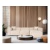 Atelier del Sofa Ugaona garnitura Lora (L1 O1 1R POUFFE ) Cream