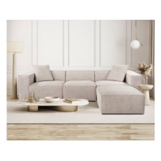 Atelier del Sofa Ugaona garnitura Lora (L1 O1 1R POUFFE ) Mocha