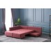 Atelier del Sofa Ugaona garnitura Manama Corner Sofa Bed Left Claret Red