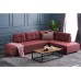 Atelier del Sofa Ugaona garnitura Manama Corner Sofa Bed Right Claret Red