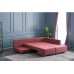 Atelier del Sofa Ugaona garnitura Manama Corner Sofa Bed Right Claret Red