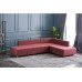 Atelier del Sofa Ugaona garnitura Manama Corner Sofa Bed Right Claret Red