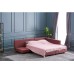 Atelier del Sofa Ugaona garnitura Manama Corner Sofa Bed Right Claret Red