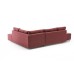 Atelier del Sofa Ugaona garnitura Manama Corner Sofa Bed Right Claret Red