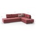 Atelier del Sofa Ugaona garnitura Manama Corner Sofa Bed Right Claret Red