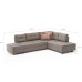 Atelier del Sofa Ugaona garnitura Manama Corner Sofa Bed Right Cream