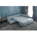 Atelier del Sofa Ugaona garnitura Manama Corner Sofa Bed Right Light Blue