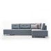 Atelier del Sofa Ugaona garnitura Manama Corner Sofa Bed Right Light Blue