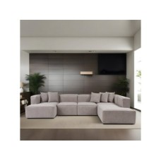 Atelier del Sofa Ugaona garnitura More B (M5 M1 M1 M2 M3) Mocha