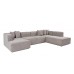 Atelier del Sofa Ugaona garnitura More B (M5 M1 M1 M2 M3) Mocha