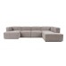 Atelier del Sofa Ugaona garnitura More B (M5 M1 M1 M2 M3) Mocha