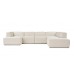 Atelier del Sofa Ugaona garnitura More M (M5 M1 M1 M2 M3) Cream