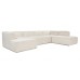 Atelier del Sofa Ugaona garnitura More M (M5 M1 M1 M2 M3) Cream