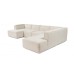 Atelier del Sofa Ugaona garnitura More M (M5 M1 M1 M2 M3) Cream