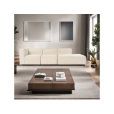 Atelier del Sofa Ugaona garnitura More M (M8 M1 M3) Cream