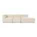 Atelier del Sofa Ugaona garnitura More M (M8 M1 M3) Cream