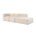 Atelier del Sofa Ugaona garnitura More M (M8 M1 M3) Cream