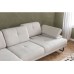 Atelier del Sofa Ugaona garnitura Mustang Large Left Beige