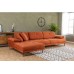 Atelier del Sofa Ugaona garnitura Mustang Small Left Orange