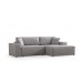 Atelier del Sofa Ugaona garnitura Pırlo Corner Right Light Grey