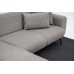 Atelier del Sofa Ugaona garnitura Side Left Light Grey