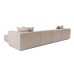 Atelier del Sofa Ugaona garnitura Sora (L1 O1 O1 1R POUFFE ) Sand Beige