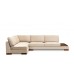 Atelier del Sofa Ugaona garnitura Tulip Corner Left With Pouf Beige