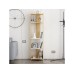 HANAH HOME Polica za knjige Abis Narrow Oak White