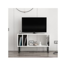 HANAH HOME TV polica Arven White Dark Grey (935CMN1419)