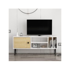 HANAH HOME TV polica Arven White Oak (935CMN2303)