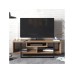 HANAH HOME TV polica Asal (120) Walnut Black (875ZNA3047)