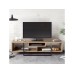 HANAH HOME TV polica Asal (150) Walnut Black (875ZNA3051)