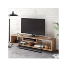 HANAH HOME TV polica Asal (150) Walnut Black (875ZNA3051)