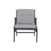 HANAH HOME Baštenska stolica 600203 Grey