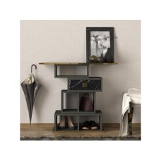 HANAH HOME Polica Bertha Anthracite