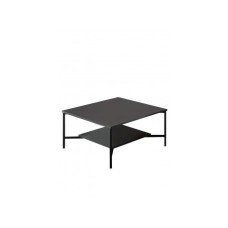 HANAH HOME Sto za dnevnu sobu Black Line Anthracite Black 1