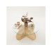 HANAH HOME Sto za dnevnu sobu Bubble Sapphire Oak