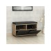 HANAH HOME Cipelarnik Drago Walnut Black