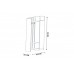 HANAH HOME Cipelarnik Pro White Anthracite