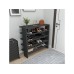 HANAH HOME Cipelarnik Sargel Anthracite