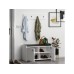 HANAH HOME Cipelarnik Zen White