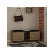 HANAH HOME Cipelarnik Zulla Dark Oak