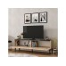 HANAH HOME TV polica Draw Sapphire Oak Black Marble (475OLV1121)