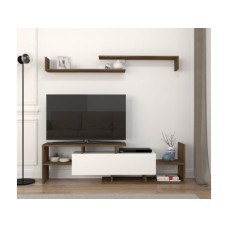 HANAH HOME TV polica Dream White Walnut (745DCD3018)