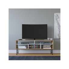 HANAH HOME TV polica Ebuda Oak White (935CMN1429)