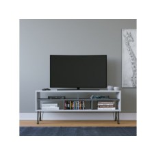 HANAH HOME TV polica Ebuda White Anthracite (935CMN1428)