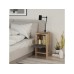 HANAH HOME Komoda Ema Oak Anthracite