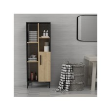 HANAH HOME Ephesus Sapphire Oak Black