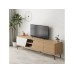 HANAH HOME TV polica Fiona Oak White (776HMS3107)